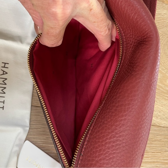 NWT $295 Hammitt Charles Leather Crossbody Belt Bag - Picture 8 of 11
